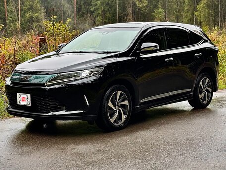 2017 Toyota Harrier III (XU60) Рестайлинг, чёрный, 2980000 рублей, вид 3