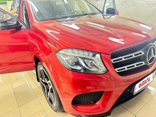 2016 Mercedes-Benz GLS 400 I (X166), красный, 3000000 рублей, вид 2