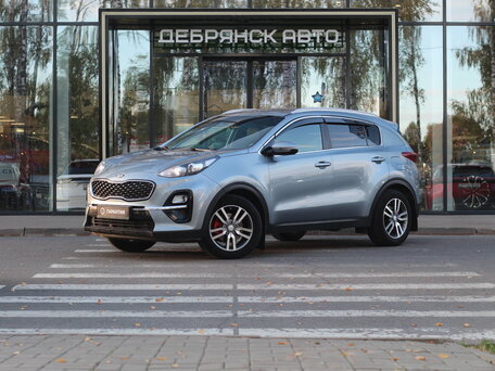2019 Kia Sportage IV Рестайлинг, серебристый, 2150000 рублей, вид 1