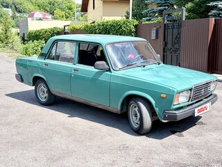 2005 Lada (ВАЗ) 2107, зелёный, 85000 рублей, вид 2