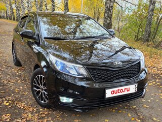 2015 Kia Rio III Рестайлинг, чёрный, 1000000 рублей, вид 2