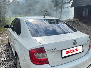 2014 Skoda Rapid I, белый, 800000 рублей, вид 5