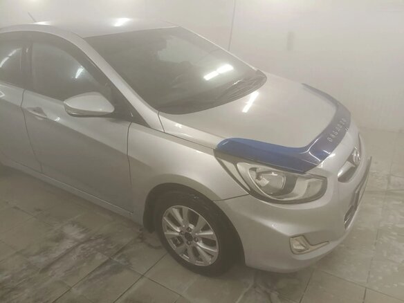 2012 Hyundai Solaris I, серый, 620000 рублей - вид 6