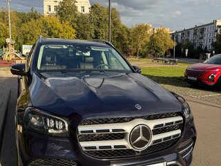 2019 Mercedes-Benz GLS 400 d II (X167), синий, 7650000 рублей, вид 4
