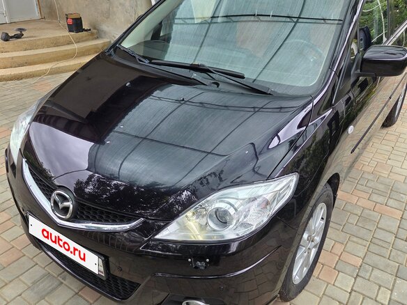2008 Mazda 5 I (CR) Рестайлинг, чёрный, 830000 рублей - вид 3