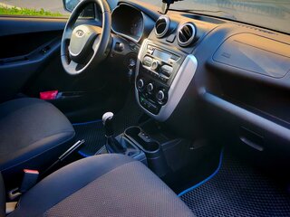 2017 Lada (ВАЗ) Granta I, серебристый, 590000 рублей, вид 4