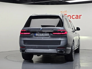 2023 BMW X7 40d I (G07) Рестайлинг, серебристый, 11630000 рублей, вид 4