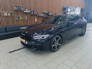 2022 BMW 5 серии 530i VII (G30/G31/G38) Рестайлинг, синий, 5100000 рублей, вид 1