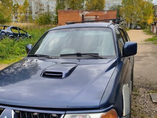 2005 Mitsubishi Pajero Sport I Рестайлинг, синий, 680000 рублей, вид 2