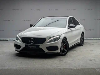 2017 Mercedes-Benz C-Класс 200 9G-TRONIC IV (W205), белый, 2175000 рублей, вид 1