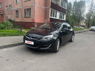 2013 Opel Astra J Рестайлинг, чёрный, 700000 рублей, вид 2