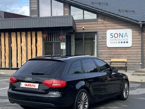2009 Audi A4 IV (B8), чёрный, 800000 рублей - вид 4