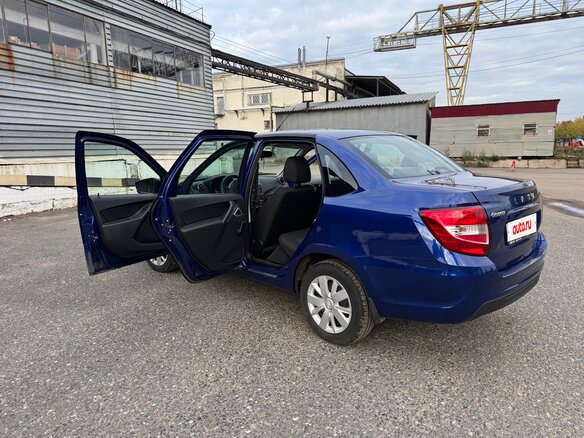 2025 Lada (ВАЗ) Granta I Рестайлинг, синий, 950000 рублей - вид 5