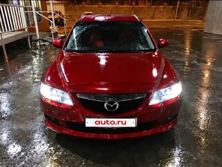 2005 Mazda 6 I (GG) Рестайлинг, красный, 370000 рублей, вид 1