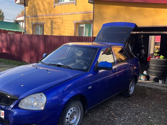 2010 Lada (ВАЗ) Priora I, синий, 250000 рублей