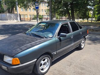 1988 Audi 80 IV (B3), зелёный, 110000 рублей, вид 3