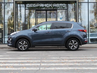 2019 Kia Sportage IV Рестайлинг, синий, 1895000 рублей, вид 2