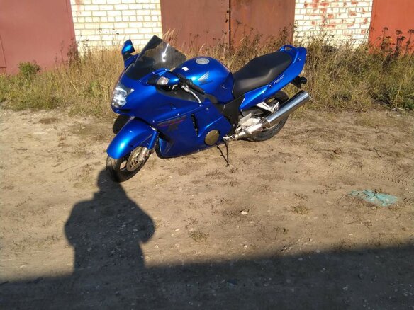 1999 Honda CBR 1100 XX, синий, 500000 рублей