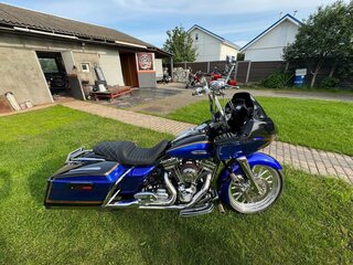 2007 Harley-Davidson CVO Road Glide, синий, 1000000 рублей, вид 5