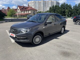2021 Lada (ВАЗ) Granta I Рестайлинг, серый, 650000 рублей, вид 1