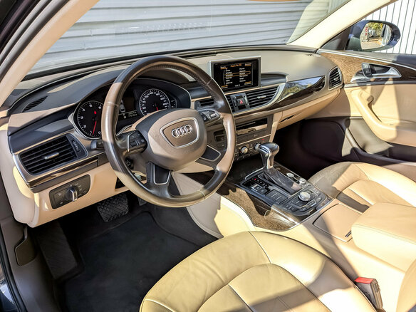 2014 Audi A6 IV (C7), чёрный, 1550000 рублей - вид 15