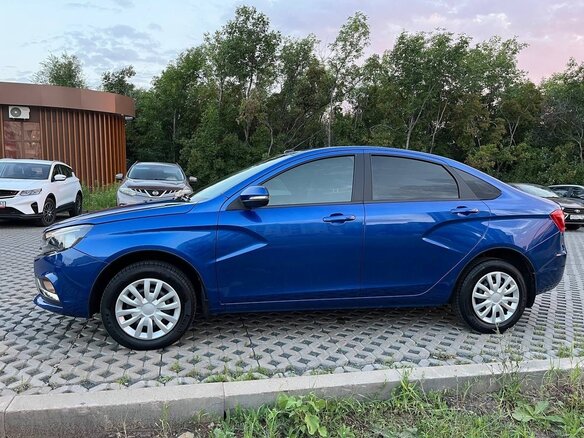 2021 Lada (ВАЗ) Vesta I, синий - вид 7