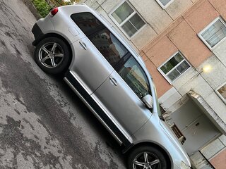 2008 Volkswagen Touareg I Рестайлинг, серебристый, 600000 рублей, вид 5