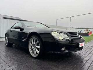 2004 Mercedes-Benz SL-Класс 350 V (R230), чёрный, 4000000 рублей, вид 1