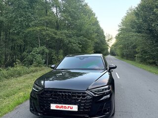 2022 Audi A8 Long 55 TFSI IV (D5) Рестайлинг, чёрный, 4800000 рублей, вид 2