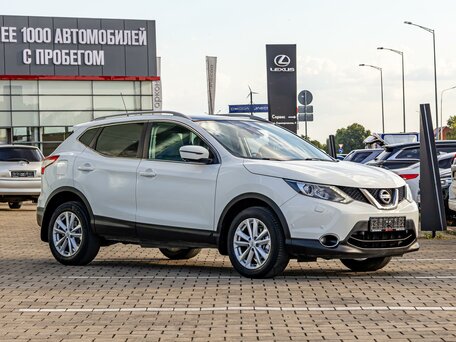 2014 Nissan Qashqai II, белый, 1235000 рублей, вид 3
