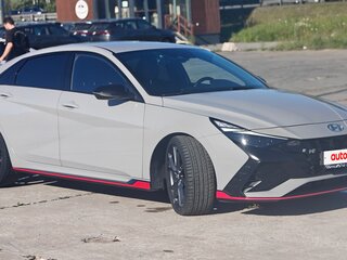2021 Hyundai Avante N VII, серый, 3200000 рублей, вид 4