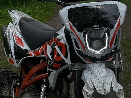 2025 Kayo Basic TT125EM, белый, 72000 рублей, вид 1