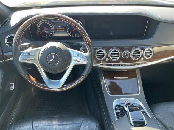 2019 Mercedes-Benz S-Класс 350 d Long VI (W222, C217) Рестайлинг, чёрный, 5700000 рублей - вид 12