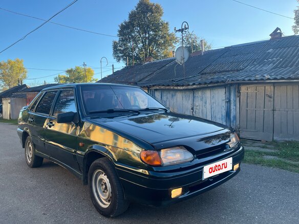 2003 Lada (ВАЗ) 2115, зелёный, 135000 рублей - вид 2