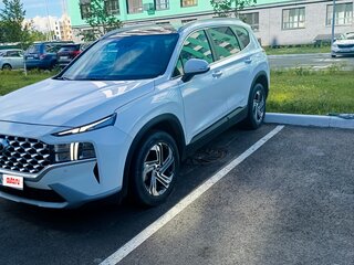 2021 Hyundai Santa Fe IV Рестайлинг, белый, 3385000 рублей, вид 1