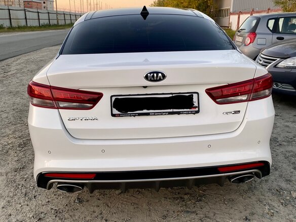 2017 Kia Optima IV, белый, 1600000 рублей - вид 6