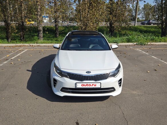 2016 Kia Optima IV, белый, 1850000 рублей - вид 2