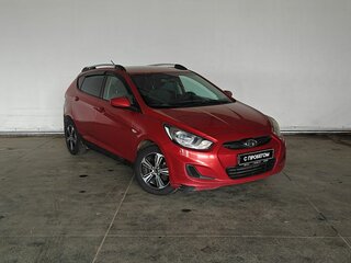 2013 Hyundai Solaris I, красный, 337000 рублей, вид 3