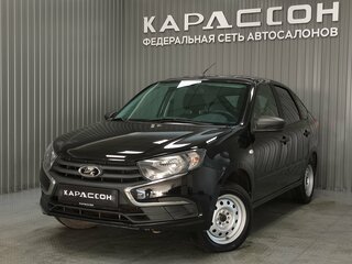 2019 Lada (ВАЗ) Granta I Рестайлинг, чёрный, 549000 рублей, вид 1