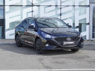 2021 Hyundai Solaris II Рестайлинг, чёрный, 1580000 рублей, вид 1