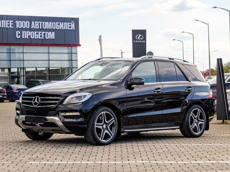 2015 Mercedes-Benz M-Класс 350 CDI III (W166), чёрный, 2175000 рублей, вид 1