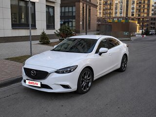 2017 Mazda 6 III (GJ) Рестайлинг, белый, 2100000 рублей, вид 1