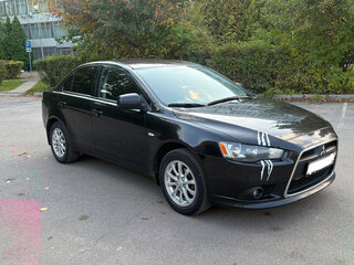 2013 Mitsubishi Lancer X Рестайлинг, чёрный, 840000 рублей, вид 2