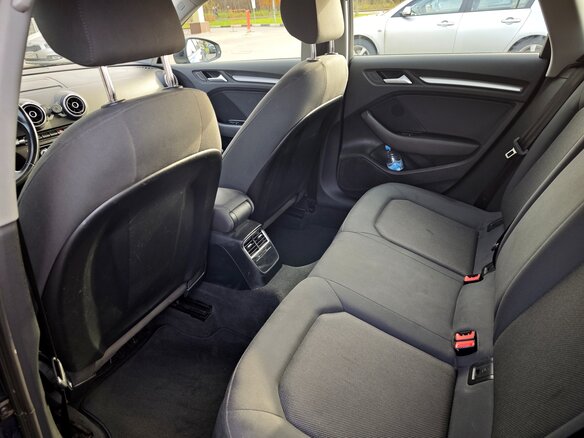 2016 Audi A3 III (8V) Рестайлинг, синий, 1520000 рублей - вид 11
