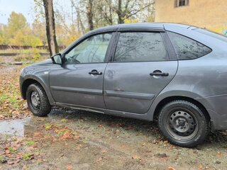 2017 Lada (ВАЗ) Granta I, серебристый, 400000 рублей, вид 4