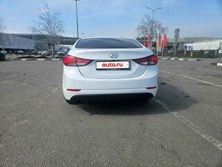 2015 Hyundai Elantra V (MD) Рестайлинг, белый, 1250000 рублей, вид 5