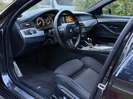 2014 BMW 5 серии 520i VI (F10/F11/F07) Рестайлинг, чёрный, 2470000 рублей, вид 2
