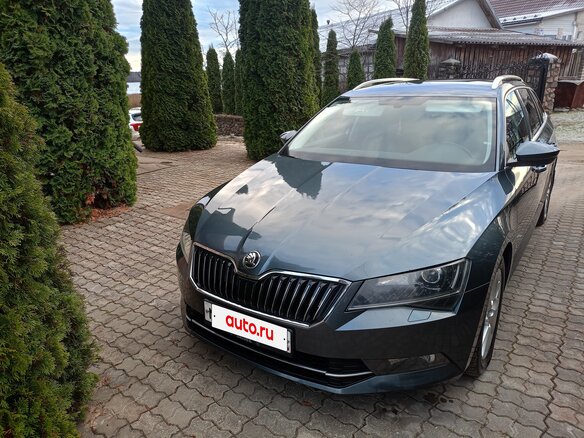2017 Skoda Superb III, серый, 1600000 рублей