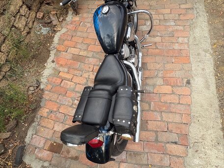 1996 Honda Steed 400, чёрный, 250000 рублей, вид 4