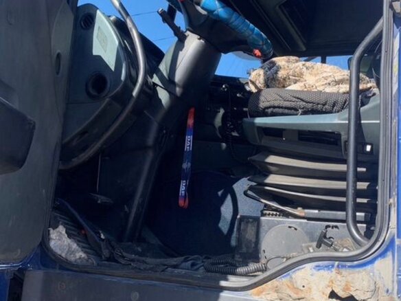 2001 DAF XF 95, синий, 1200000 рублей - вид 3
